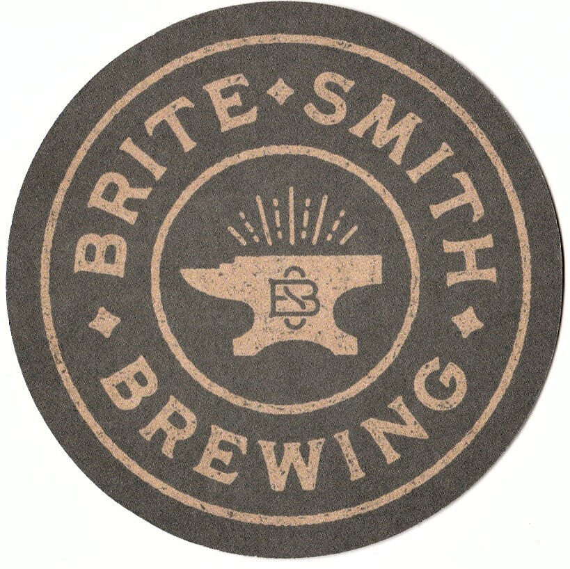 Britesmith Brewing Co  Beer Coaster Williamsville NY