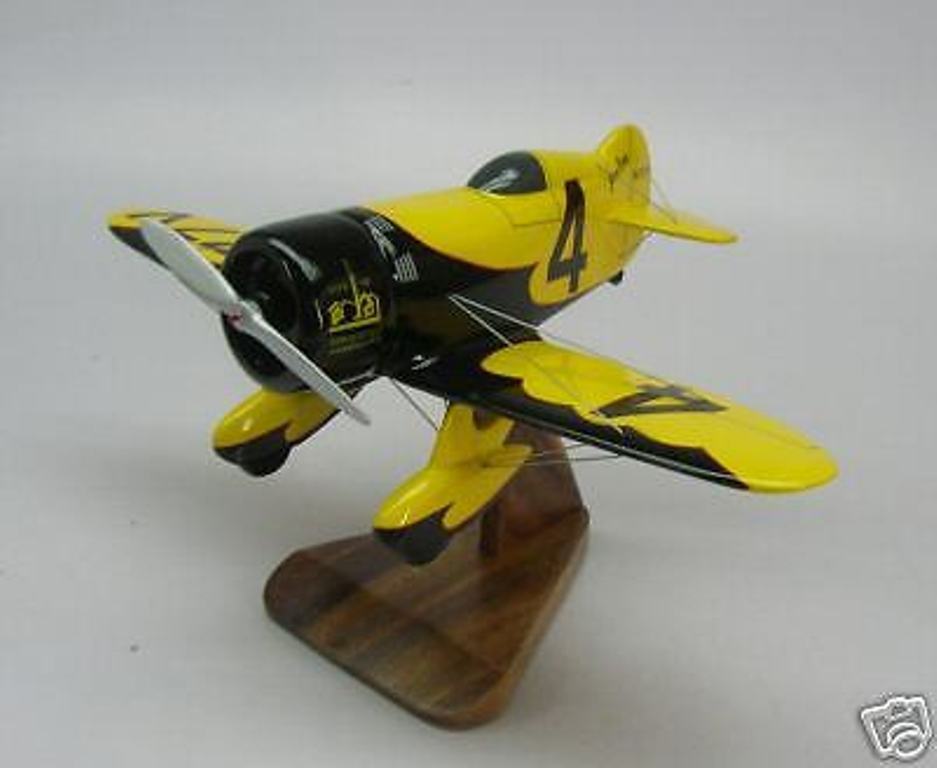 GeeBee Z Racer Granville Gee Bee Airplane Desktop Wood Model Big New