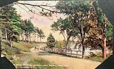 1908 Averill Park, NY PC Road showing Crystal Lake by J.J. Lewis picture