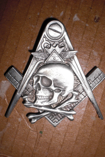 freemason widows sons hiram masonic pin