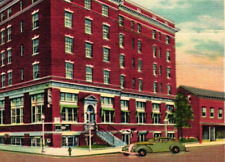 George Washington Hotel Winchester Virginia VA Vintage Postcard Linen Unposted picture