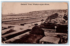 Somerset England Postard General View Weston-Super-Mare 1922 Postage Due 2 Cents picture