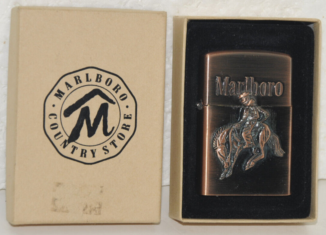 Marlboro Country Store Cigarette Lighter, in original box