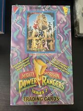 1994 MIGHTY MORPHIN POWER RANGERS SERIES 2 TRADING CARD BOX picture
