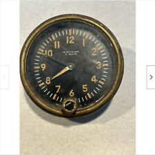 Waltham Vintage Clock 8 Day - Aircraft Hub Clock picture