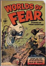 World's Of Fear #5 FR Fawcett (1952) - Sheldon Moldoff Pre-Code Cover Art picture