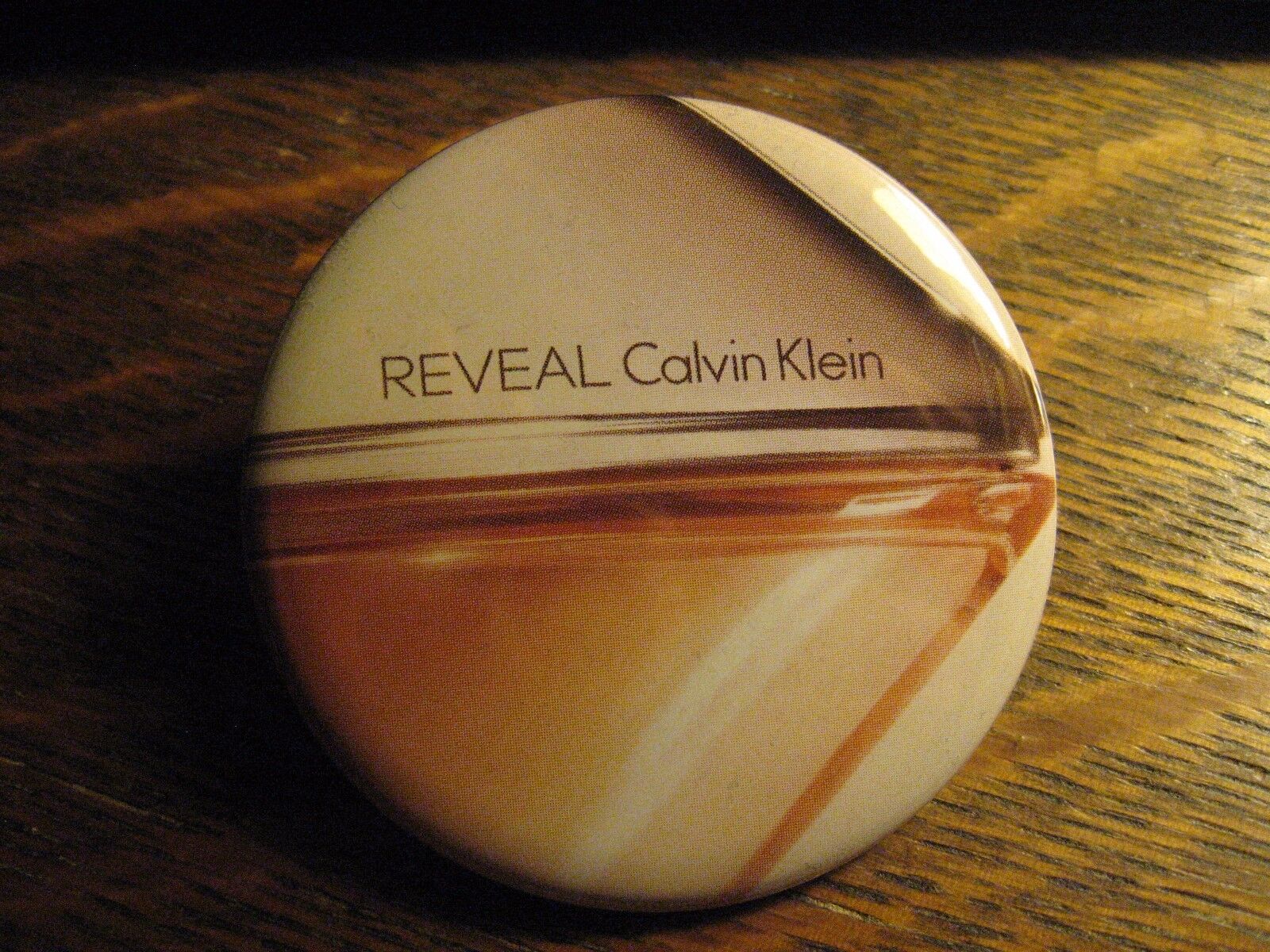 Calvin Klein Reveal Mirror - Repurposed Fragrance Advertisement Lipstick Mirror 
