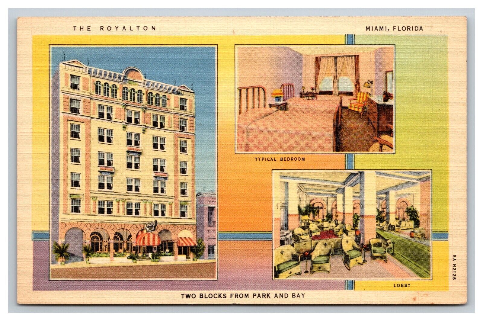 The Royalton Hotel, Miami Florida FL Postcard