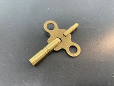 Seth Thomas Antique Clock Key 6/4 for #89 Movement New Brass Double End  picture