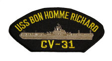 USS BON HOMME RICHARD CV-31 PATCH NAVY ESSEX CLASS AIRCRAFT CARRIER BONNIE DICK picture