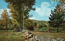 Greetings from Canaan, Connecticut, CT, Chrome Vintage Postcard a9168 picture