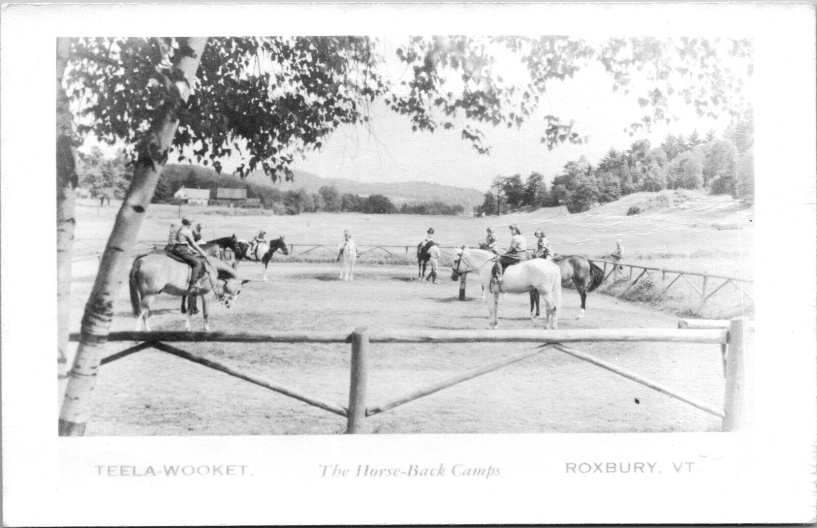Roxbury VT Teela Wooket,The Horseback Camps