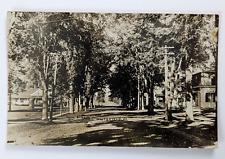 RPPC Main Street Waitsfield Vermont Real Photo Postcard Fletcher And Co 1916 picture