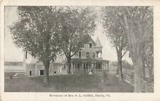 Residence of Mrs. S.L. Griffith Danby Vermont VT c1910 Postcard picture