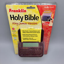 Franklin KJB-1440 Electronic Holy Bible King James Version Factory Sealed New picture