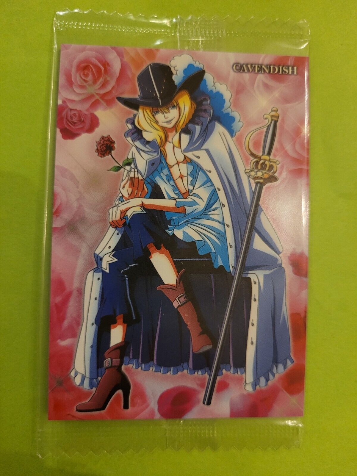 Cavendish One Piece Sealed Wafer Card No.20 Bandai Tcg Ccg Import Japan Cool 