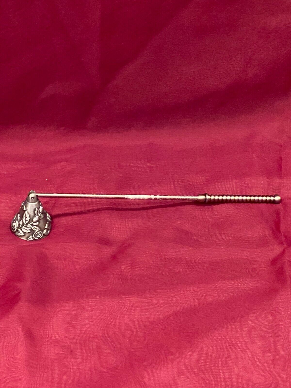  Antique Silver Candle Snuffer 