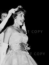 SHARON TATE 16 Year Old Crowned BEAUTY QUEEN 1959 One of a Kind LARGE 11