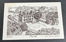 Vintage Postcard:  Fort Belvoir ~ Virginia Colonel William Fairfax Home picture