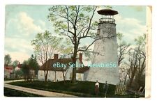 Westfield NY - OLD BARCELONA LIGHTHOUSE - Postcard Chautauqua County picture