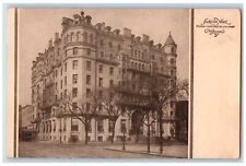 Washington D.C. Postcard Shoreham Hotel Building Street Trees Exterior Scene picture
