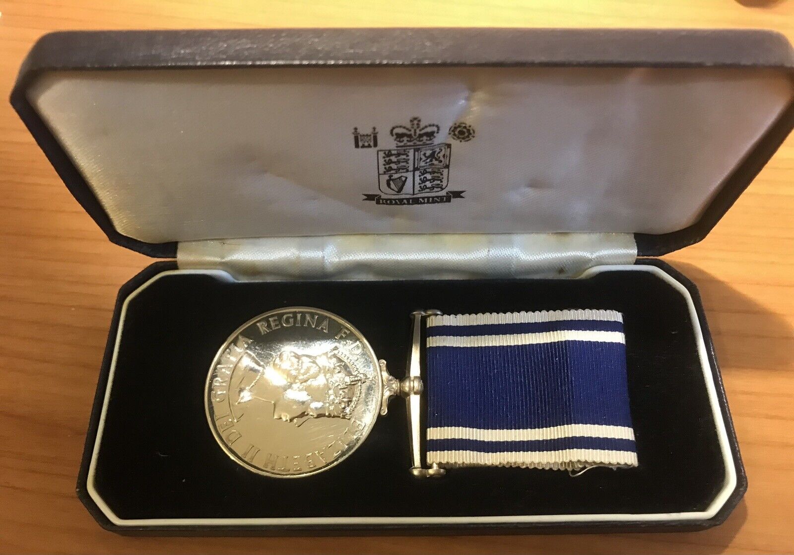 Police LSGC medal Constable Robert Lee In Case Of Issue.
