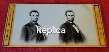 Nice Abraham Lincoln Stereoview Replicas  picture
