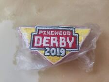 NEW -BSA Boy Scouts of America - 2019 Pinewood Derby Patch - #648419 picture