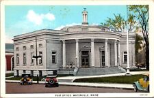 Postcard United States Post Office Building in Waterville, Maine picture