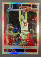 LUC LONGLEY 1997-98 TOPPS CHROME REFRACTOR 168 picture