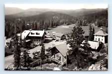RPPC Brook Forest, CO Postcard - Panorama of Brook Forest Chalet - Sanborn Photo picture