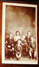 ANTIQUE CDV PHOTO PORTRAIT OF CHILDREN OF THE ORPHANS' HOME IN MT. VERNON OHIO picture