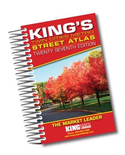 King's  Twenty Seventh Edition Twin Cities Metro Street Atlas