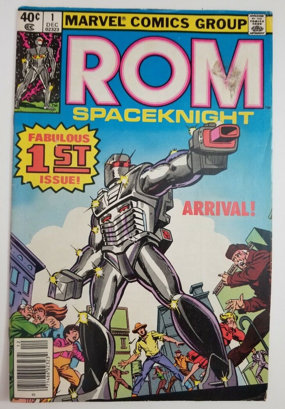 Lower Grade ROM Spaceknight #1 Newsstand (Marvel Comics, 1979) Frank Miller