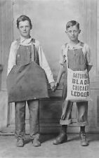 Newspaper Boys Holding Hands Scribner Nebraska NE Reprint Postcard picture
