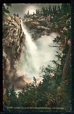 1915 Lower Cascade Falls Yosemite Valley CA Postcard Mitchell 3038 A3 45 picture