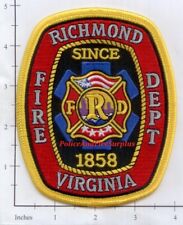 Virginia - Richmond VA Fire Dept Patch picture