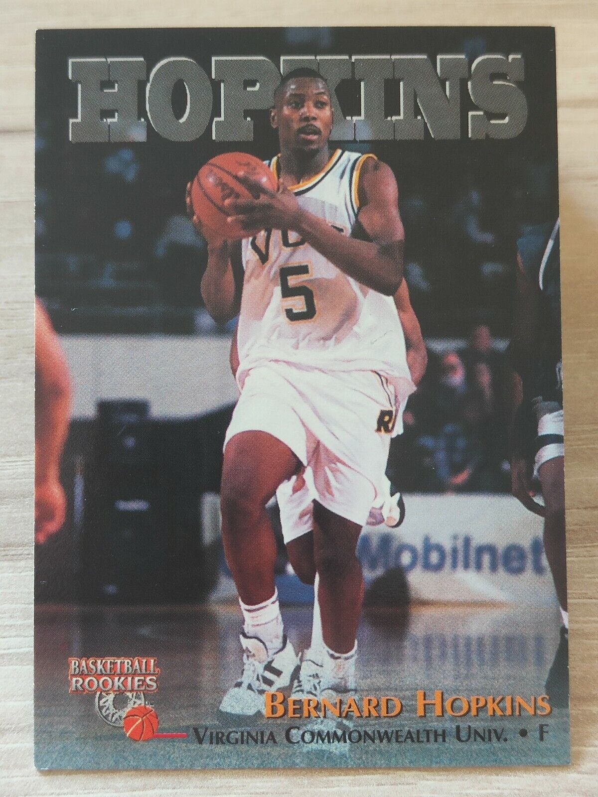 1996 NBA Rookies RC Bernard Hopkins Basketball Score Board N44 Classic #55