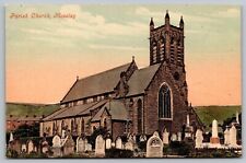 Newtownabbey Ireland Moseley Parish Church Historic Landmark DB Postcard picture