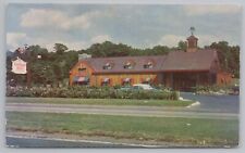 Weathersfield Connecticut~Red Coach Grilles Front View~Vintage Postcard picture