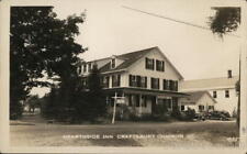 RPPC Craftsbury Common,VT Hearthside Inn Orleans County Vermont Postcard Vintage picture