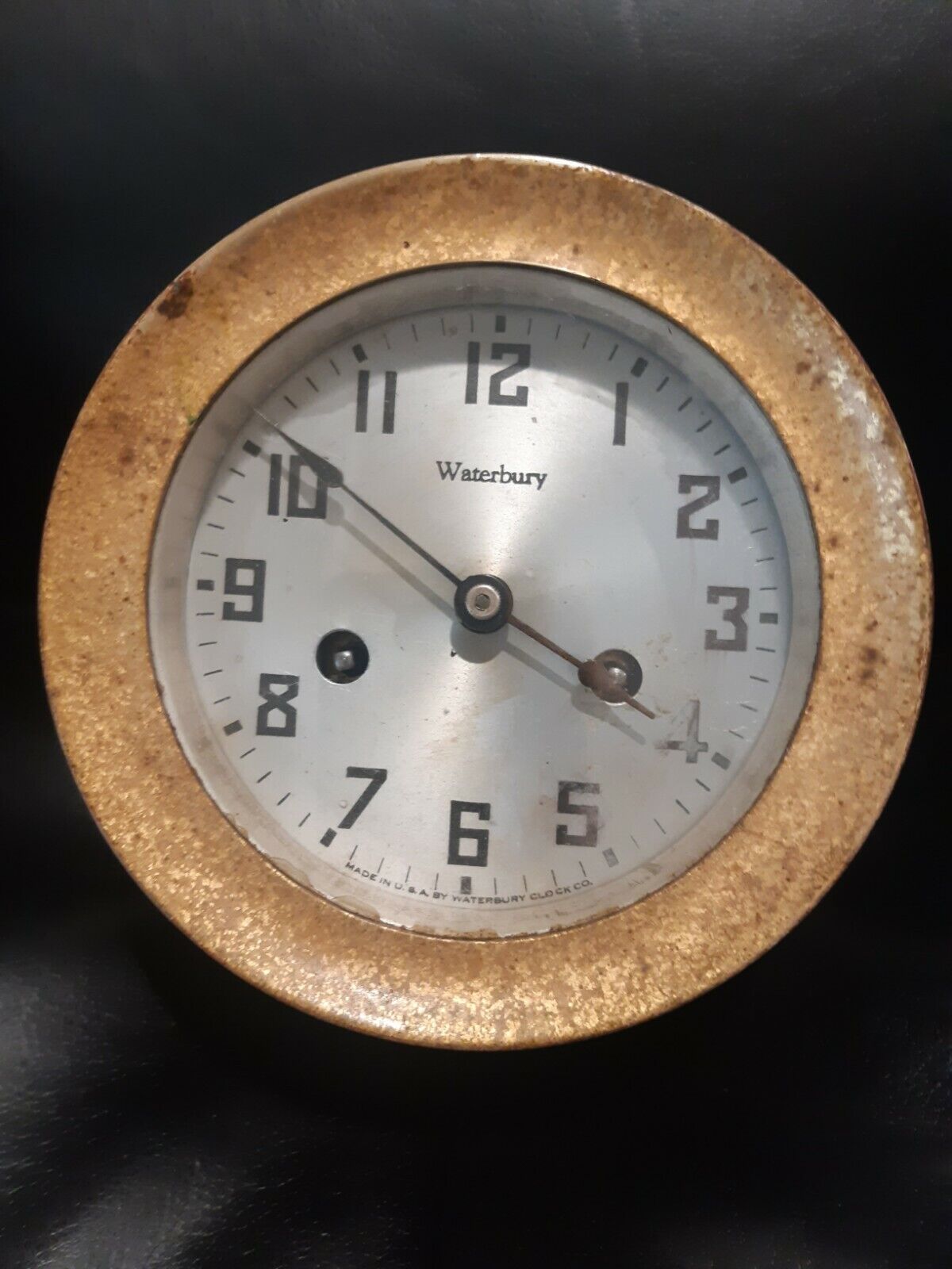 Antique Waterbury Ships Clock