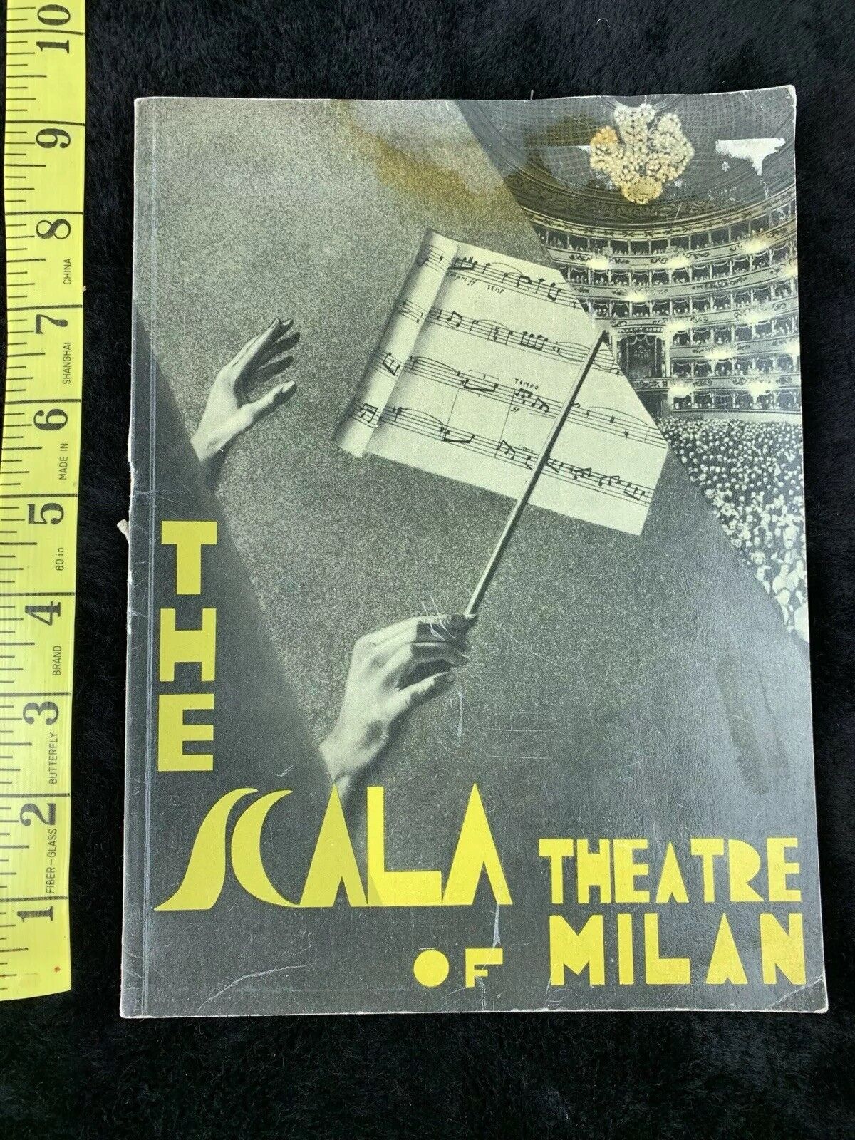 1930\'s Vintage Italy Travel Brochure Scala Theater Milan 1937 ENIT