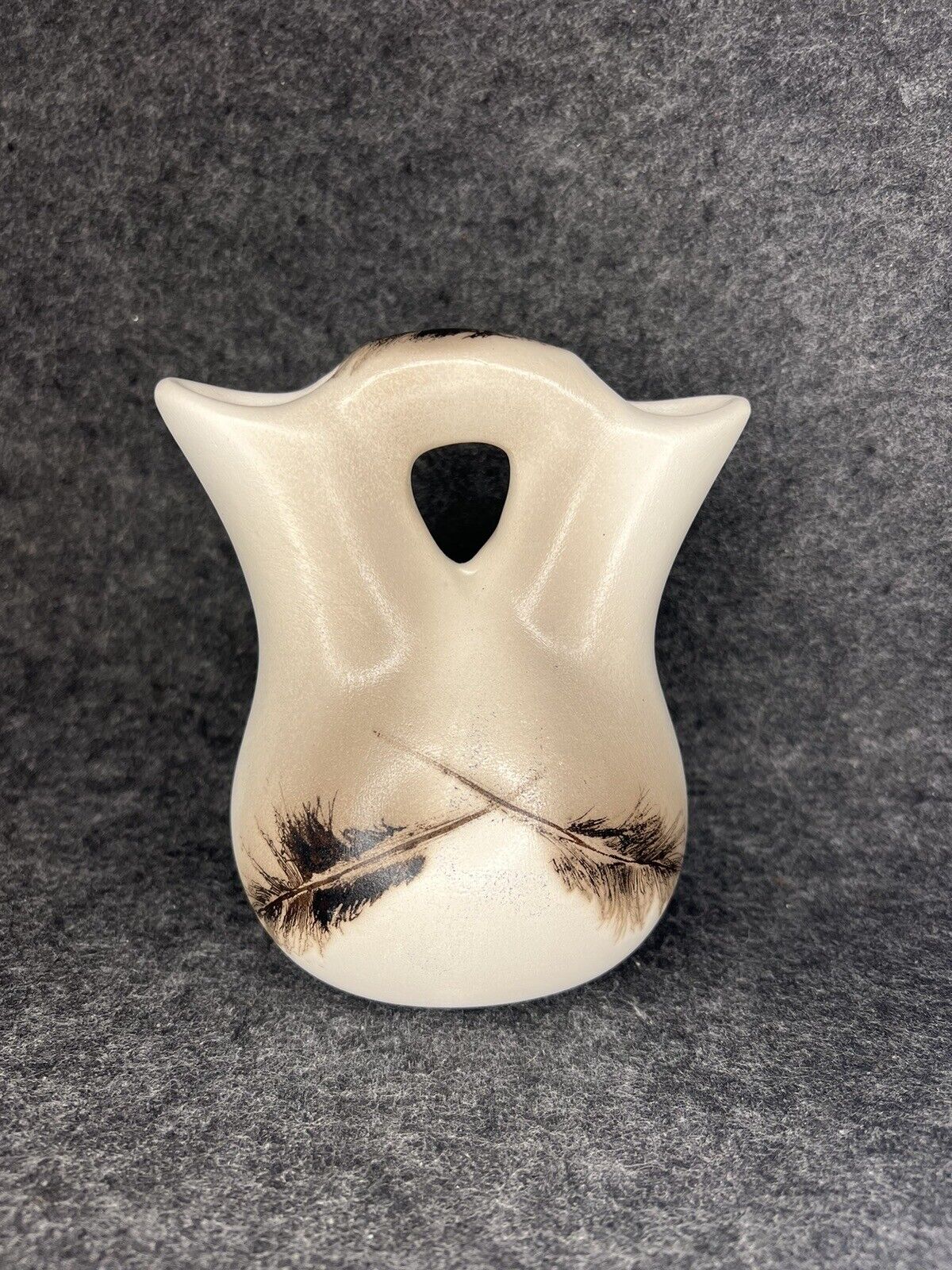 Handmade Native American Wedding Vase - Signed - Origins Made in South Dakota