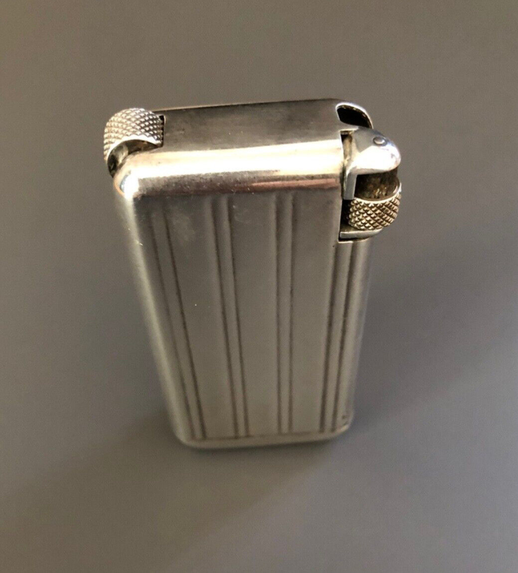 Vintage Quercia & Ferdinand Silver Flaminaire lighter