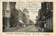King Street, Charleston, South Carolina SC - 1907 Vintage Postcard picture