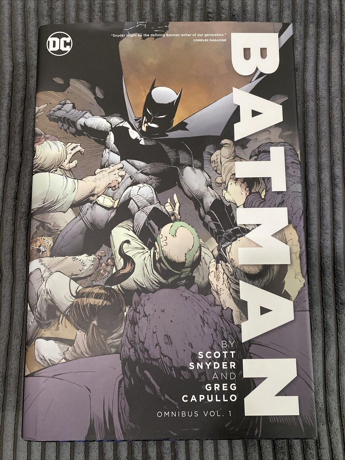 Batman by Scott Snyder and Greg Capullo Omnibus #1 (DC Comics December 2019)