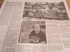Robert Beerbohm 1952 - 2024 Obituary NYT Newspaper Comic Book Seller Historian picture