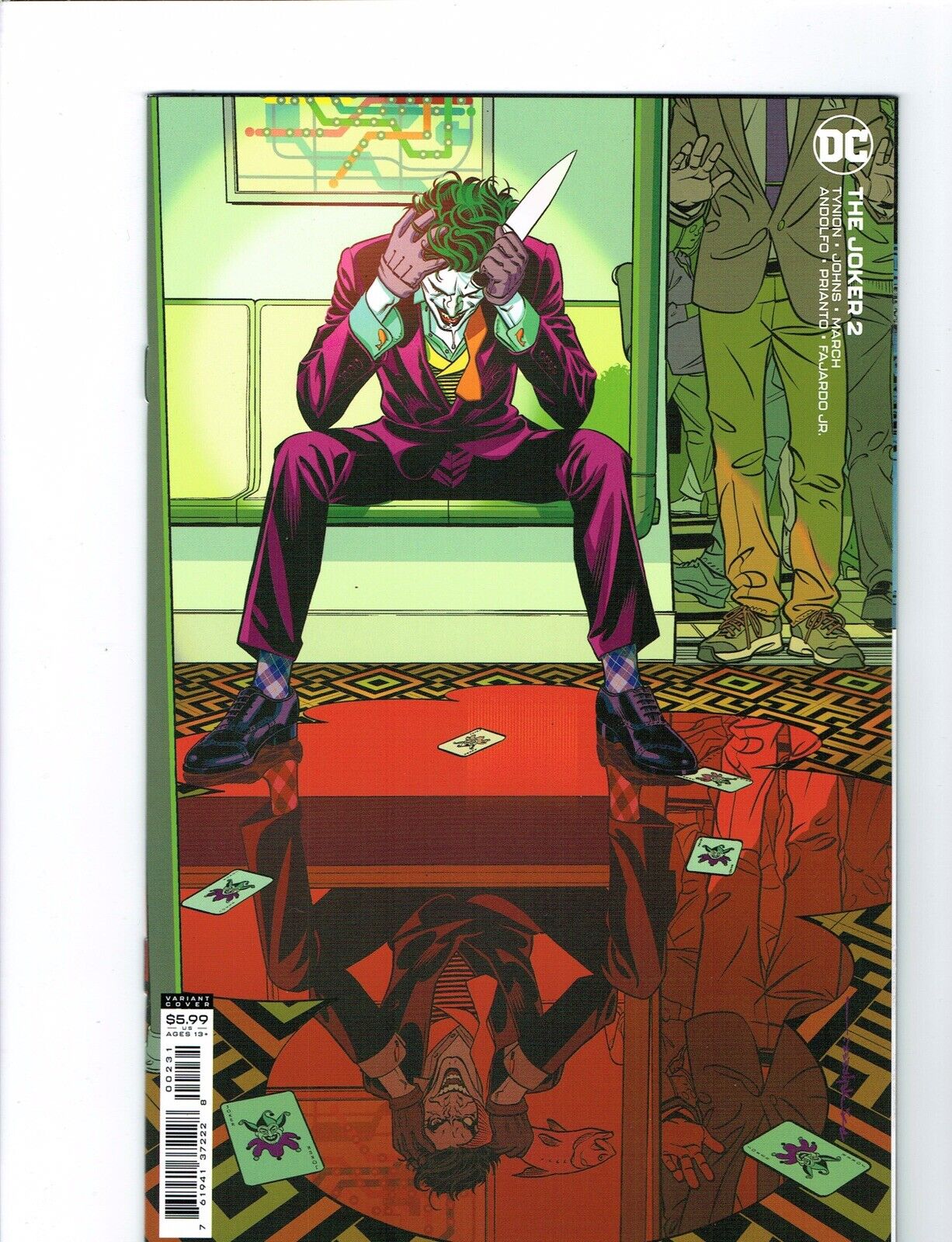 Joker Vol. 2 #2 C - 1st Vengeance (Bane’s Daughter) NM 2021