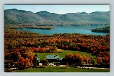 Chittenden VT-Vermont, Mountain Top Inn, Cottages and Club, Vintage Postcard picture